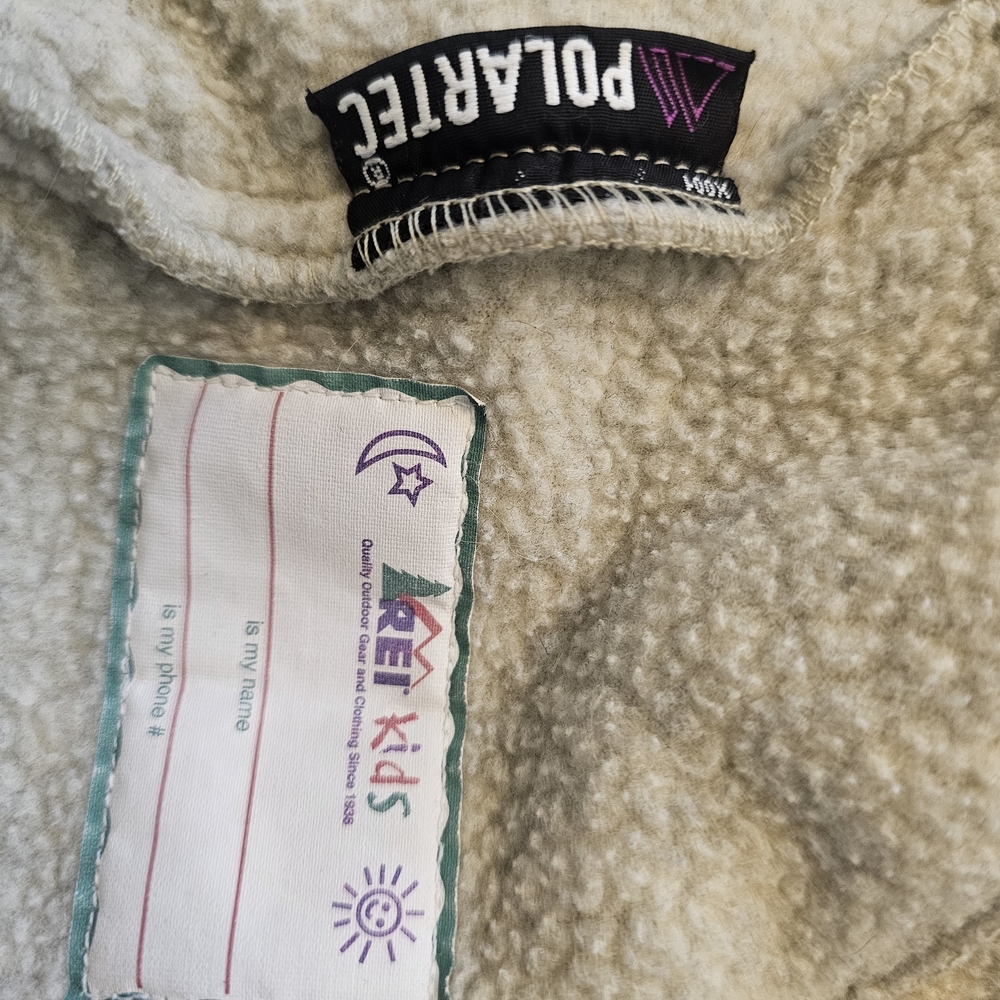 REI Gray Fleece Vest - Picture 4 of 4